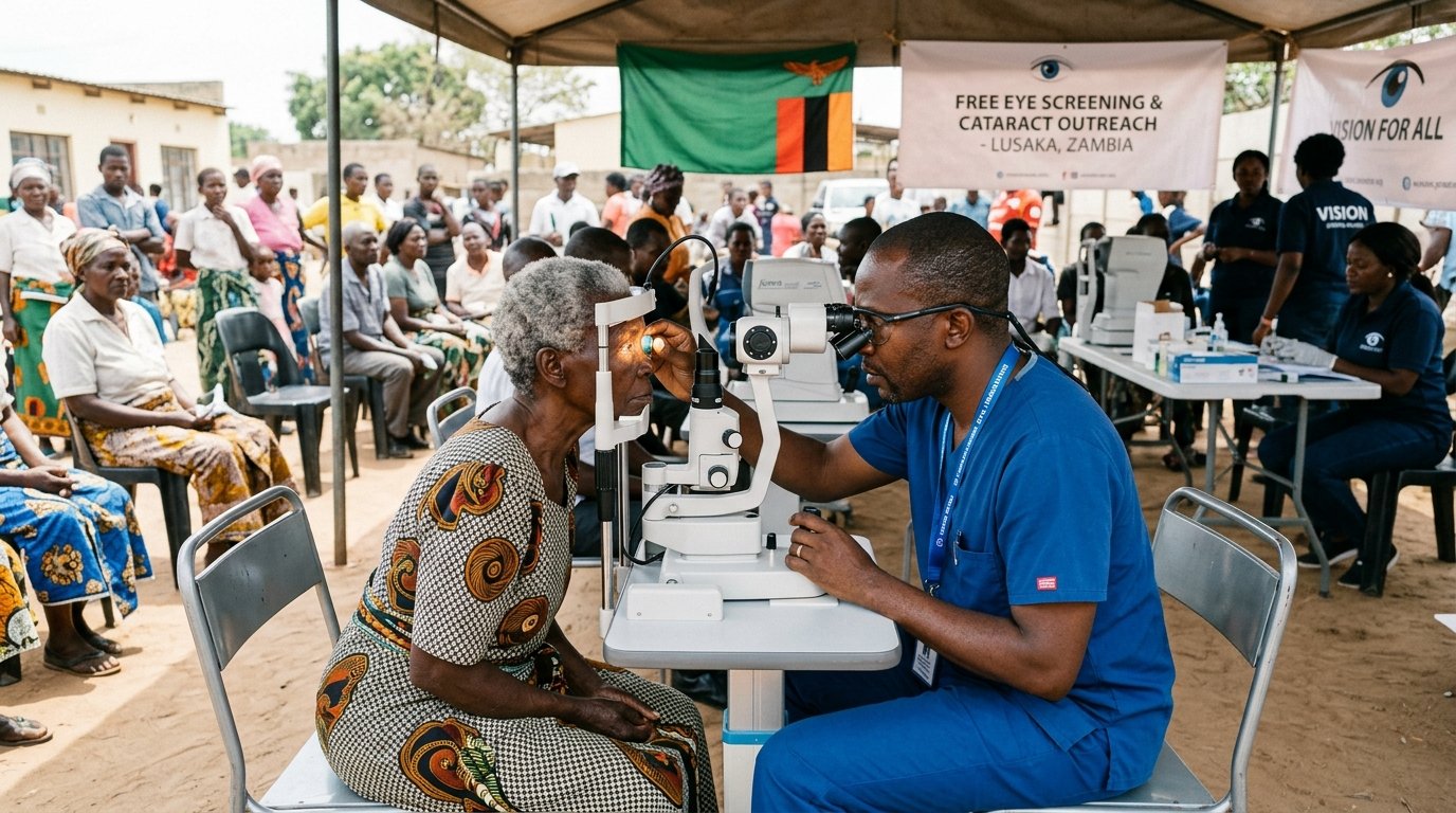 2026 Lusaka Free Cataract Screening & Outreach