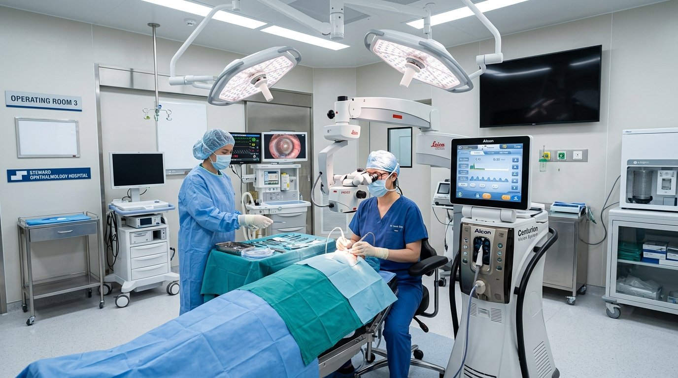 Upgraded Phacoemulsification Surgical Operating Theaters